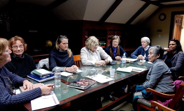 Committee members planning for the Club’s 20th anniversary in 2016